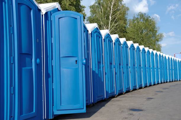 Porta potty delivery and setup in Roessleville, NY